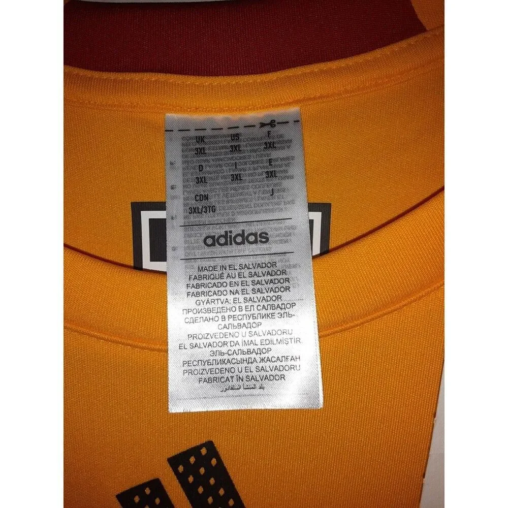 Adidas Mens D4T Grambling 3XL Performance T-Shirt NWT